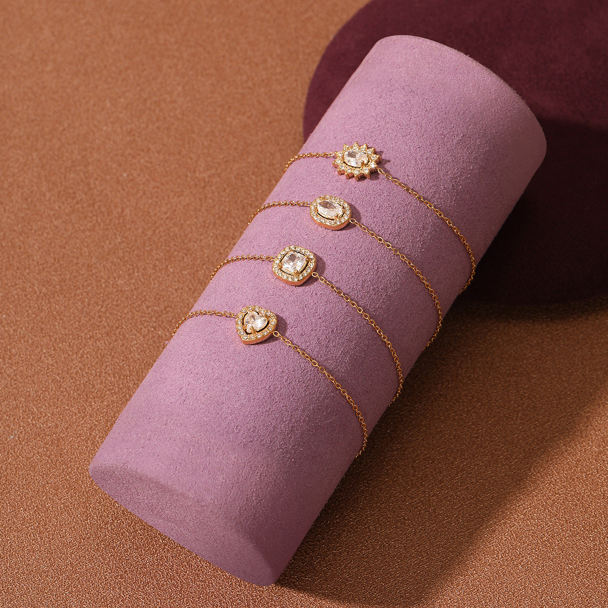 Gold Layered Necklace Set – Dainty Minimalist Pendant Necklaces